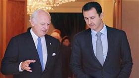 عاجل/ بشار الأسد يؤكد استعداده لدراسة مبادرة المبعوث الدولي حول «تجميد» القتال في حلب