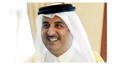 الشيخ تميم بن حمد أمير قطر (أ ف ب)
