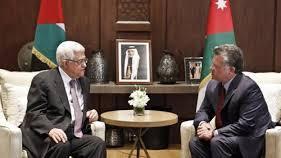 العاهل الاردني يحذر خلال لقائه الرئيس عباس من تكرار الاعتداءات الاسرائيلية في القدس