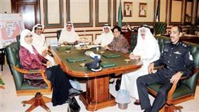 محافظ العاصمة التقى مجلس اليرموك