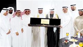 تكريم الوزير السعودي