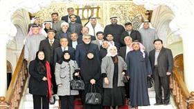 صورة جماعية لوفد رابطة الصداقة الكويتية – الإيرانية في مجلس الشورى الإسلامي