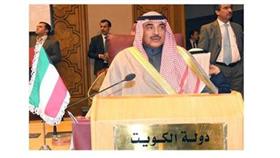 الشيخ صباح الخالد خلال ترؤسه وفد الكويت المشارك في اجتماع مجلس جامعة الدول العربية على المستوى الوزاري