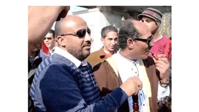 بالفيديو.. شبيه السادات عن براءة مبارك: عدالة السماء هبطت على مصر