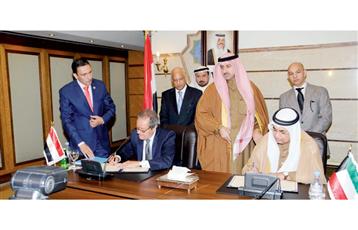 الكويت توقع اتفاقية التعاون التجاري والصناعي مع مصر