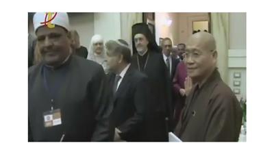 ممثلون عن الديانات الرئيسية في العالم يوقعون اعلانا ضد العبودية
