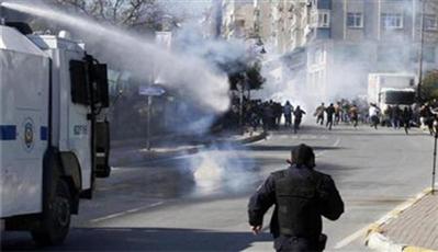 مقتل شخص في احتجاجات جديدة في جنوب شرق تركيا