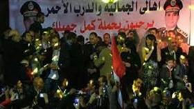 حفل شعبي أسطوري في الجمالية مسقط رأس السيسي