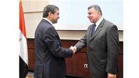 وزير الاستثمار يستقبل رئيس القابضة