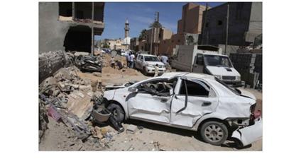 هجوم بسيارة ملغومة يستهدف منزل مسؤول أمني في طرابلس