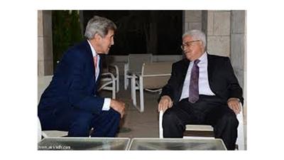 مسؤولون فلسطينيون يؤكدون عدم وجود ترتيبات للقاء عباس وكيري