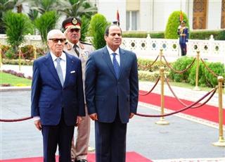 الرئيس المصري السيسي والرئيس التونسي السبسي