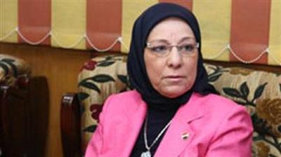 الوزيرة السابقة ناهد العشري