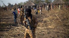 صورة أرشيفية لرجل أمن في جنوب السودان