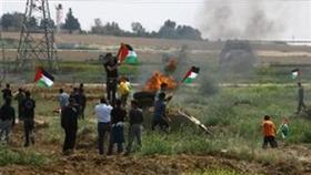 صورة ارشيفية للمواجهات الفلسطينية في الضفة الغربية وغزة