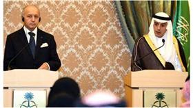 الجبير في مؤتمر صحفي مع نظيره الفرنسي