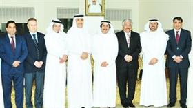 الشيخ عزام الصباح مع رؤساء المكاتب الثقافية العربية ورؤساء الجامعات