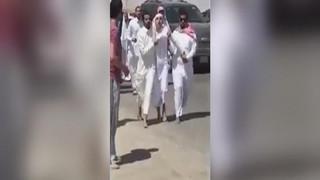 الافراج عن شاب حوصر من سعوديين واتهموه بأنه داعشي