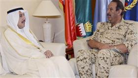 لقاء عميد السلك الدبلوماسي سفير الكويت لدى مملكة البحرين الشيخ عزام الصباح بالقائد العام لقوة دفاع البحرين المشير الشيخ خليفة آل خليفة