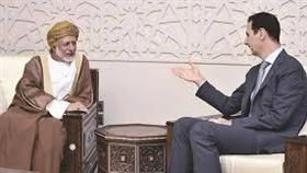زيارة بن علوي للاسد
