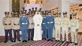 الشيخ محمد الخالد الحمد الصباح خلال لقائه طلبة الكويت في دولة الامارات العربية المتحدة