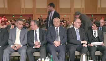 وزير التربية ووزير التعليم العالي الدكتور بدر العيسى خلال المؤتمر ال32 للاتحاد الوطني لطلبة الكويت
