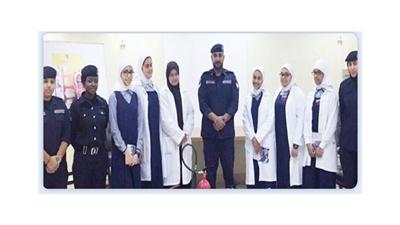 «جمانة بنت أبي طالب» زارت العلاقات العامة بـ«الإطفاء»