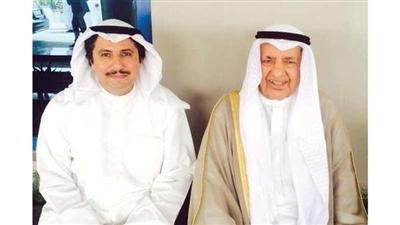 علي ثنيان الغانم والشيخ عزام الصباح