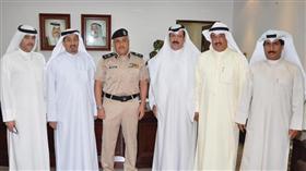 مازن الجراح يتوسط الوطري والبراك والعازمي والسالم