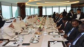 الشيخ صباح الخالد والوفد الجيبوتي
