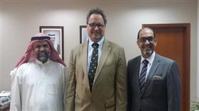 د. فهد الخليفة ود. مجبل النجار والبروفيسور نيناند كوستانجسك