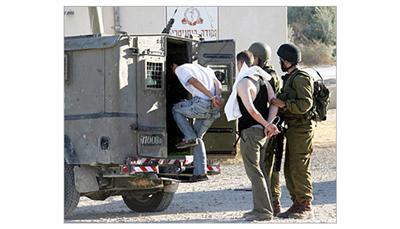 قوات الاحتلال الإسرائيلي تعتقل 29 فلسطينياً في الضفة الغربية