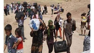 1800عائلة عراقية نازحة إلى بغداد بسبب عمليات «داعش» بالأنبار