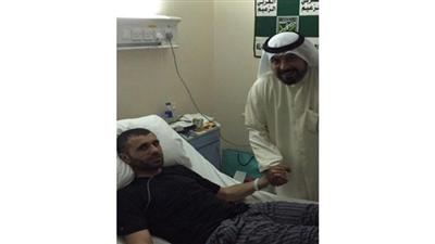 طلال الفهد يؤكد وقوفه مع ودعمه للاعب هايل