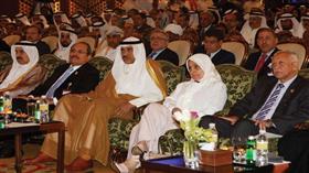 الشيخ صباح الخالد والوزيرة هند الصبيح في مقدمة الحضور