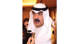 خالد الجار الله متحدثا للاعلاميين
