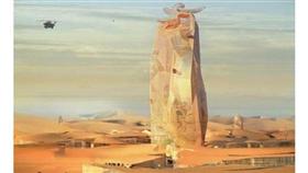 مدينة عمودية فريدة تنتظر الولادة في قلب الصحراء الكبرى
