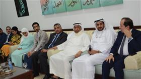د.خالد السهلاوي في مقدمة الحضور
