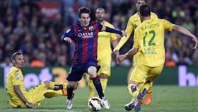 برشلونة يعزز صدارته للدوري بسداسية في شباك خيتافي
