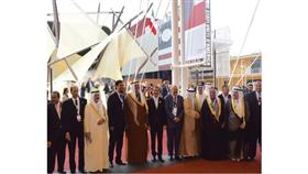 الشيخ سلمان الحمود خلال افتتاح جناح الكويت في «اكسبو ميلانو»