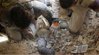 طيران النظام يرتكب مجزرة في حلب بعد قصف روضة للأطفال