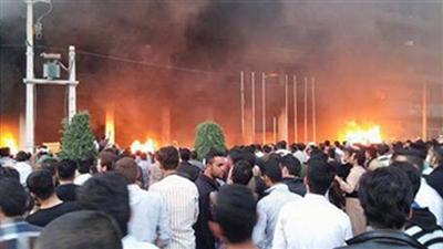 فيديو - مصادمات عنيفة بين قوات الأمن الايرانية ومحتجين بعد انتحار فتاة هربا من الاغتصاب