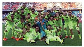 برشلونة ينتزع اللقب من مدريد