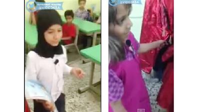 فيديو - طلاب بملابس نسائية بطلب من معلمهم!