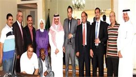 الشيخ مبارك الدعيج فيمكتب كونا بالقاهرة