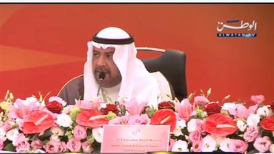 فيديو - الشيخ أحمد الفهد يلتقي كبار قادة الرياضة في إيران