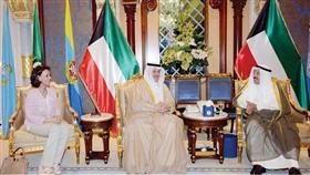 سمو الأمير مستقبلا عيسى الكندري ورشا الرومي