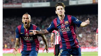 برشلونة بطلاً لكأس أسبانيا