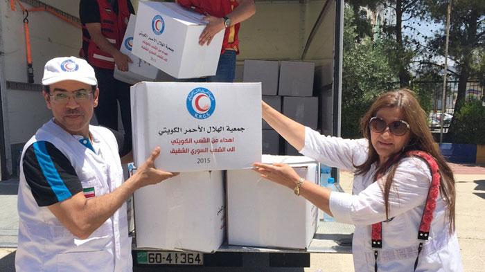 متطوعات في الهلال الأحمر الكويتي يؤكدن على سمو العمل التطوعي