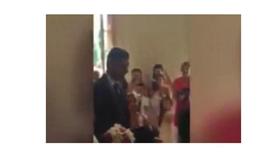 فيديو - عريس يطلق صيحة «رونالدو» أثناء زفافه